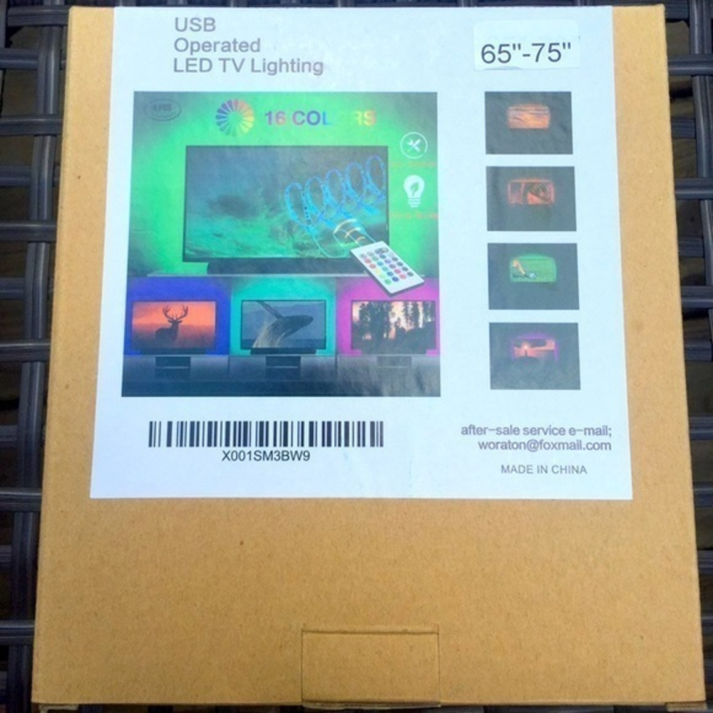 NIB USB‎ Operated LED TV Lighting